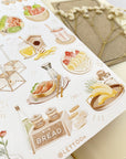 Beautiful handmade Kitchen Vibes stationery - created by LETTOOn