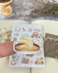 Beautiful handmade Kitchen Vibes stationery - created by LETTOOn