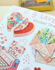 Beautiful handmade Love stationery - created by LETTOOn