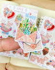 Beautiful handmade Love stationery - created by LETTOOn
