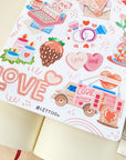 Beautiful handmade Love stationery - created by LETTOOn