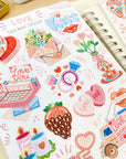 Beautiful handmade Love stationery - created by LETTOOn