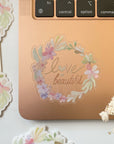 Beautiful handmade Love Is Beautiful stationery - created by LETTOOn
