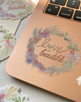Beautiful handmade Love Is Beautiful stationery - created by LETTOOn