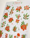 Beautiful handmade Magical Winter Flower stationery - created by LETTOOn