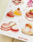 Beautiful handmade Patisserie stationery - created by LETTOOn