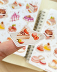 Beautiful handmade Patisserie stationery - created by LETTOOn