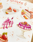 Beautiful handmade Patisserie stationery - created by LETTOOn