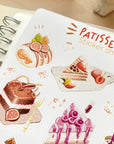 Beautiful handmade Patisserie stationery - created by LETTOOn