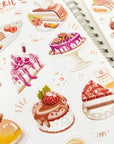 Beautiful handmade Patisserie stationery - created by LETTOOn