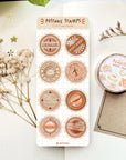 Beautiful handmade Postage Stamps stationery - created by LETTOOn