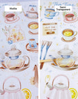 Beautiful handmade Tea Time stationery - created by LETTOOn