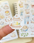 Beautiful handmade Tea Time stationery - created by LETTOOn