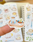 Beautiful handmade Tea Time stationery - created by LETTOOn