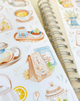 Beautiful handmade Tea Time stationery - created by LETTOOn