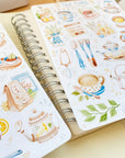 Beautiful handmade Tea Time stationery - created by LETTOOn