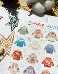 Beautiful handmade Warm Winter stationery - created by LETTOOn