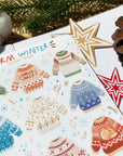 Beautiful handmade Warm Winter stationery - created by LETTOOn