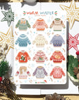 Beautiful handmade Warm Winter stationery - created by LETTOOn