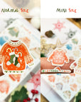 Beautiful handmade Warm Winter stationery - created by LETTOOn