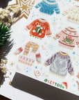 Beautiful handmade Warm Winter stationery - created by LETTOOn