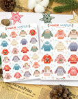 Beautiful handmade Warm Winter stationery - created by LETTOOn