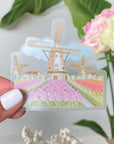 Beautiful handmade Windmill Tulips stationery - created by LETTOOn