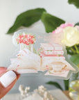 Beautiful handmade You Had Me At Books stationery - created by LETTOOn