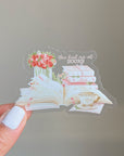 Beautiful handmade You Had Me At Books stationery - created by LETTOOn