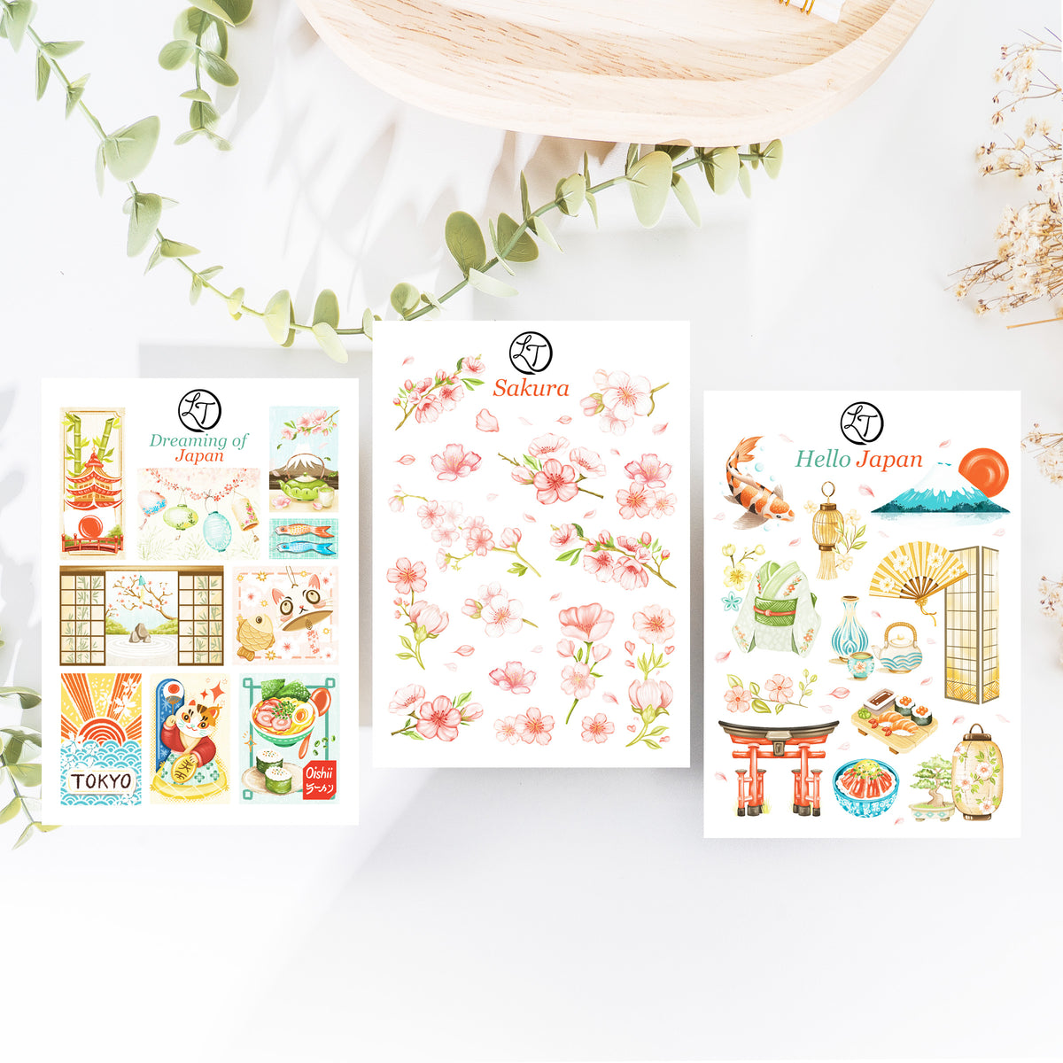 The Japan Series - Sticker Sheets