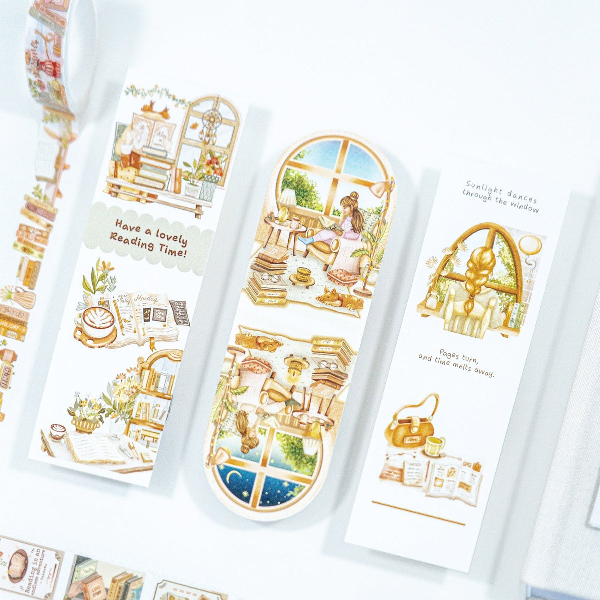 Lovely Reading Time - Bookmark Set