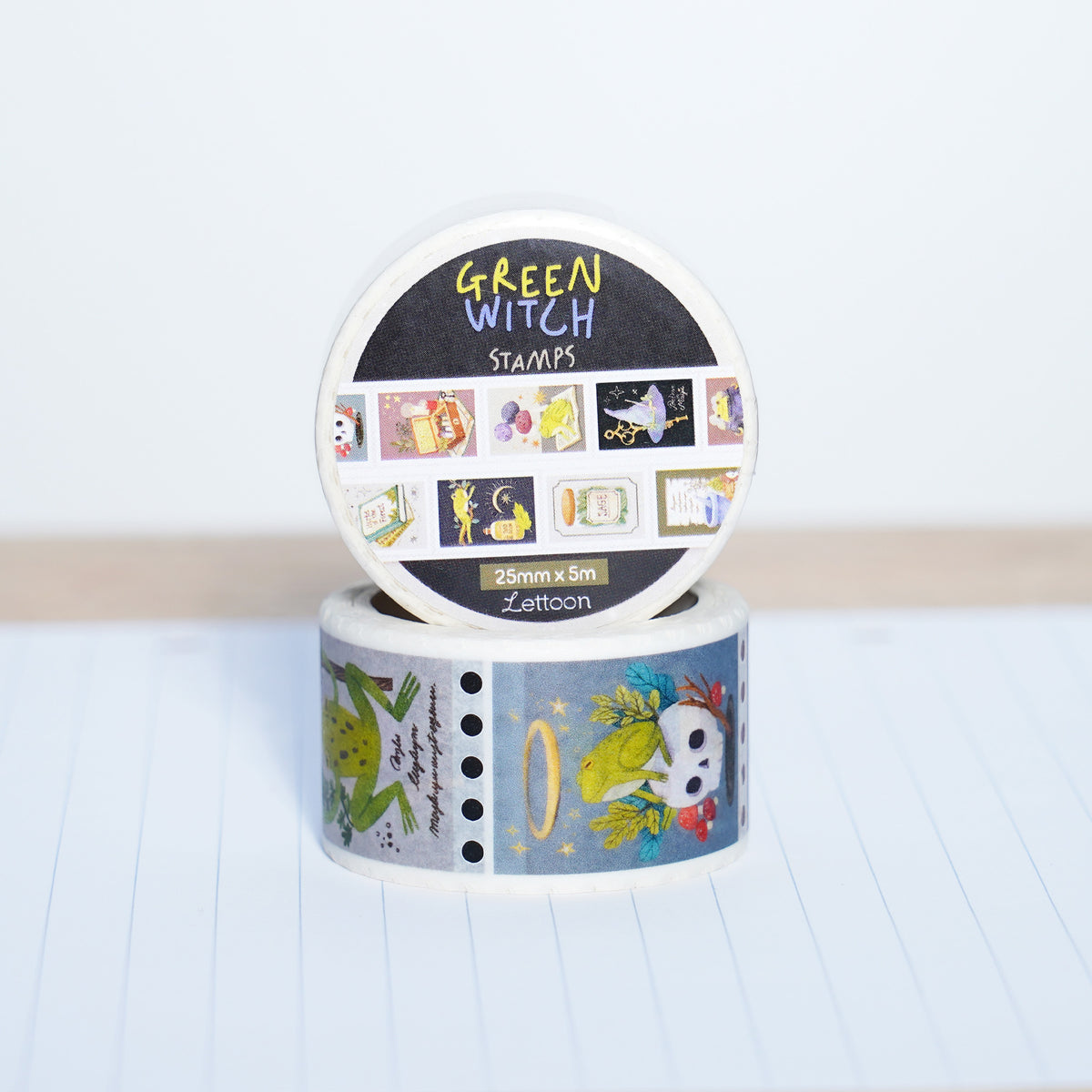 Green Witch Stamps