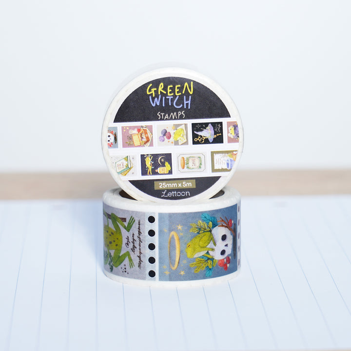 Green Witch Stamps
