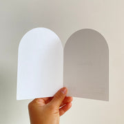 Thank You Bouquet — inside of the greeting card, blank for your message