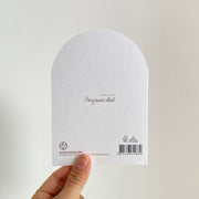 Thinking of You — back of the greeting card