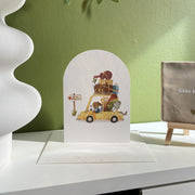 New Home — greeting card displayed on a shelf