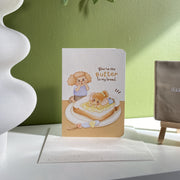 Butter for My Bread — greeting card displayed on a shelf