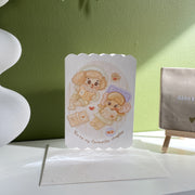 My Favourite Chapter — greeting card displayed on a shelf