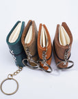 Mini Leather Planner Keychain