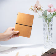 Refillable Leather Notebook Cover