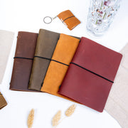 Refillable Leather Notebook Cover