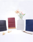 Refillable Leather Notebook Cover