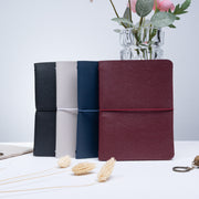 Refillable Leather Notebook Cover