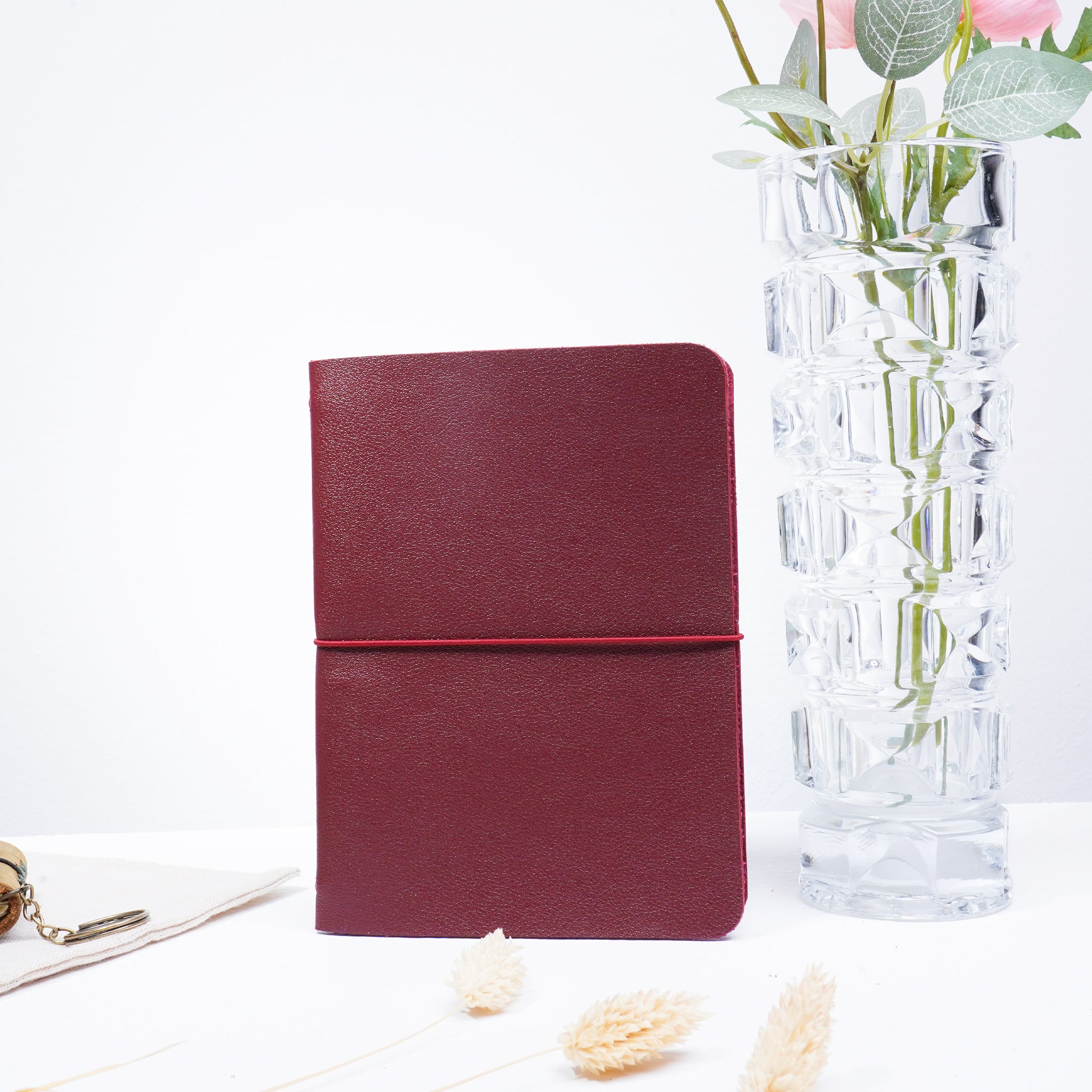 Refillable Leather Notebook Cover