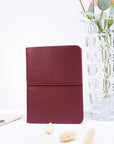 Refillable Leather Notebook Cover