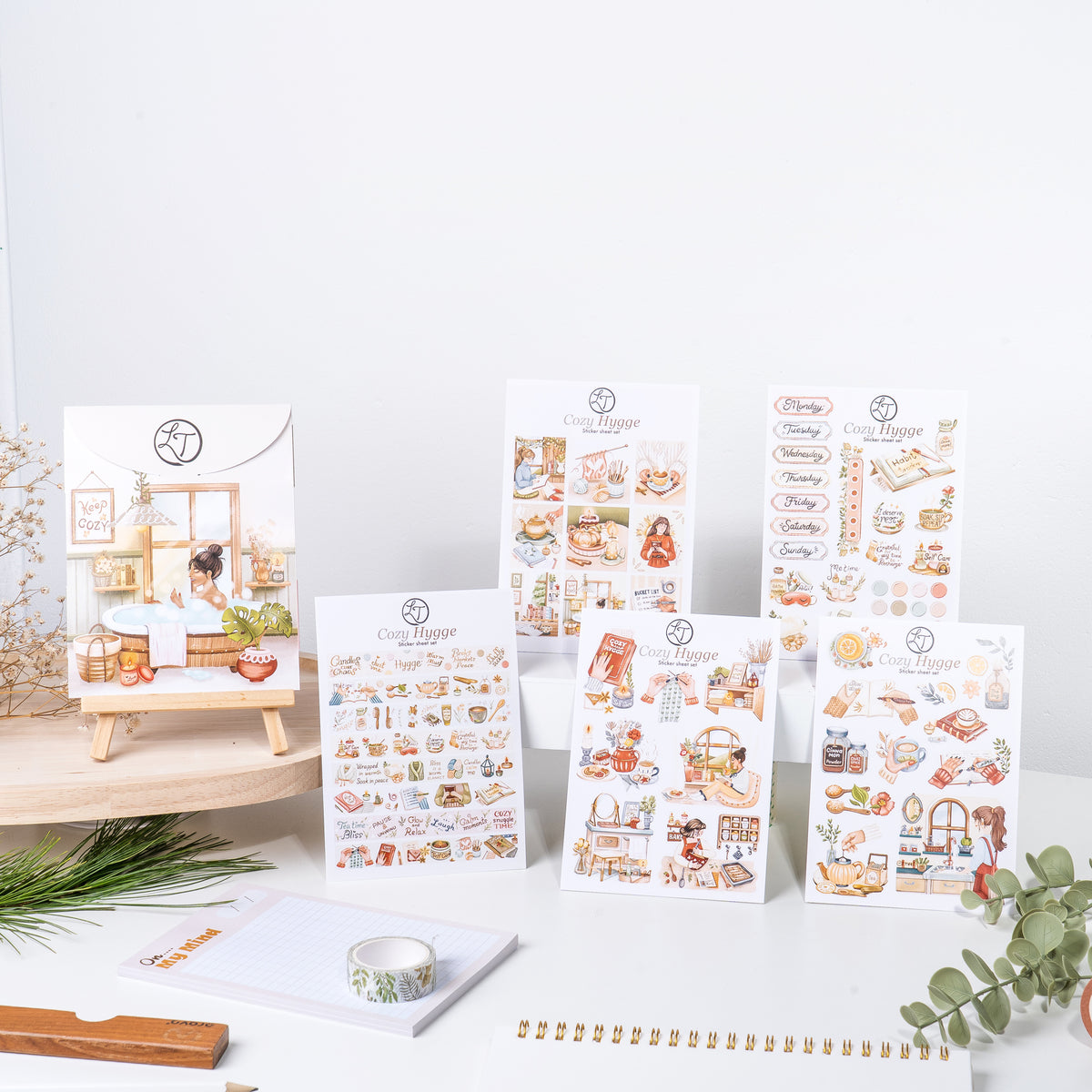 Cozy Hygge - Sticker Set