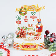 Happy Holidays Postcard - Snow Globe