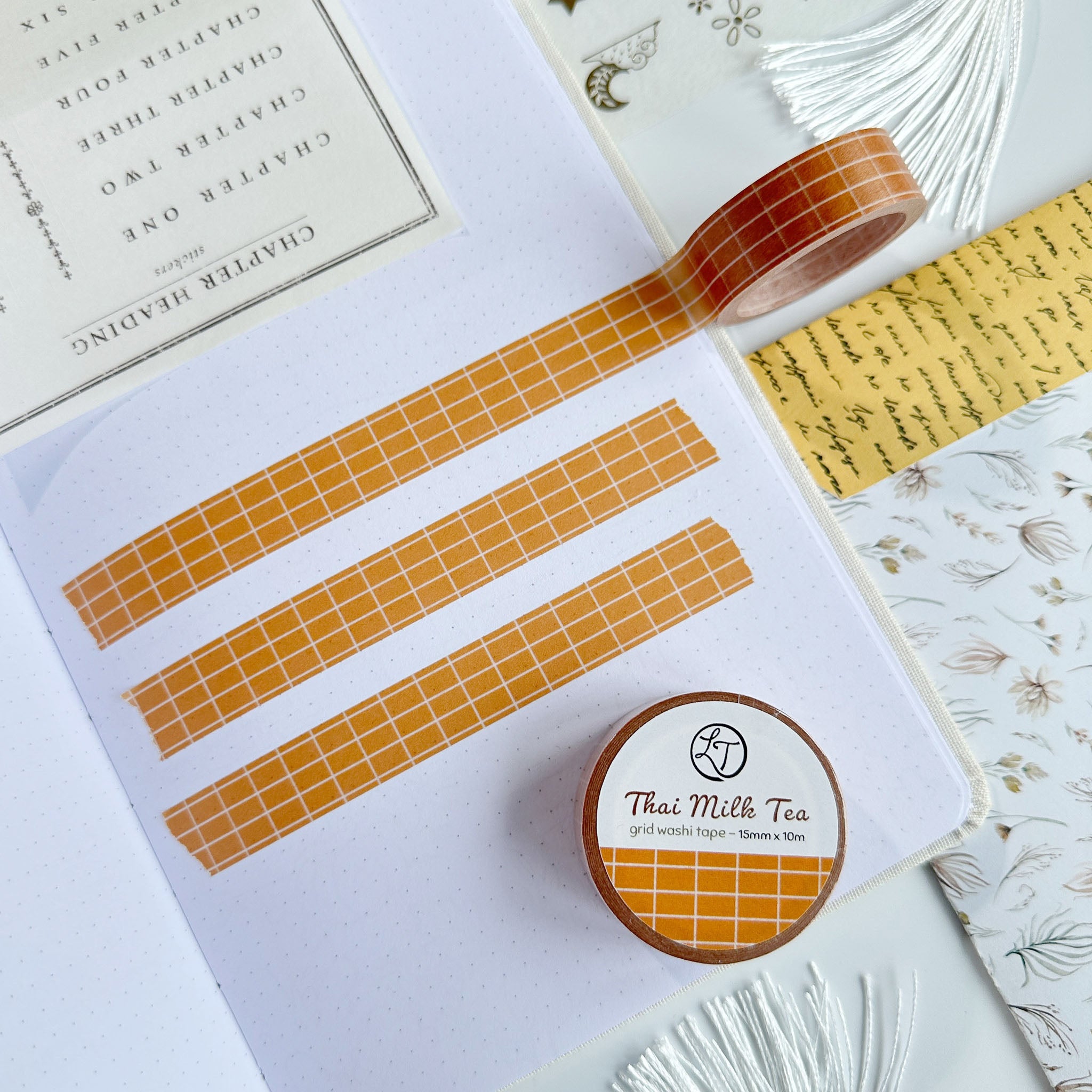 Thai Milk Tea Grid