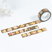 Beautiful handmade Autumn in my Heart Washi Tape stationery - created by Lettoon