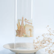 Beautiful handmade Bonjour Paris Vinyl Sticker stationery - created by Lettoon